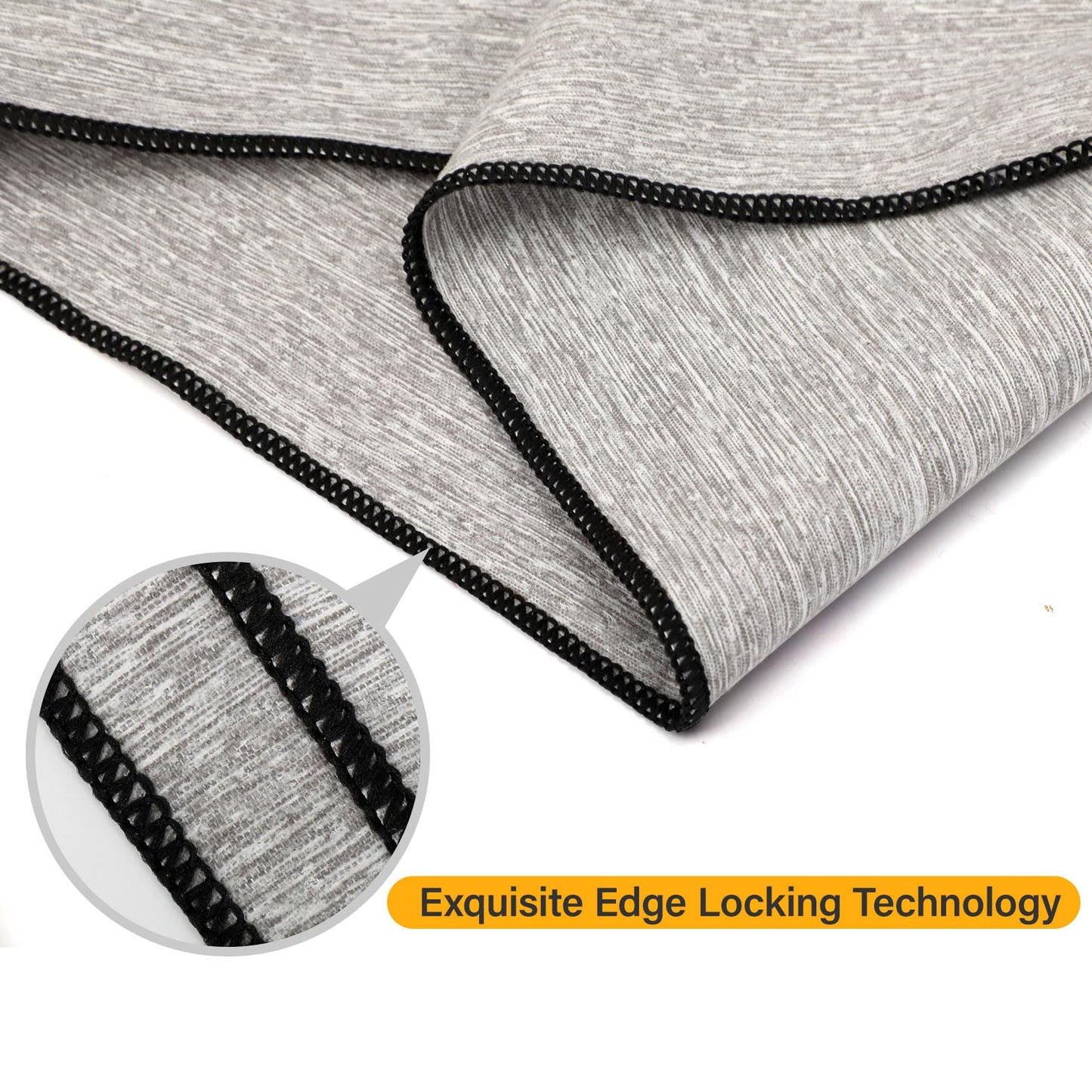 NUOYEE 3 Pack Microfiber Gym Towel Fast Drying Men Women Workout Gear for Body Sweat Sports Exercise Fitness Tennis Running Riding Hiking Camping Yoga Jogging Fishing Working Out Towel