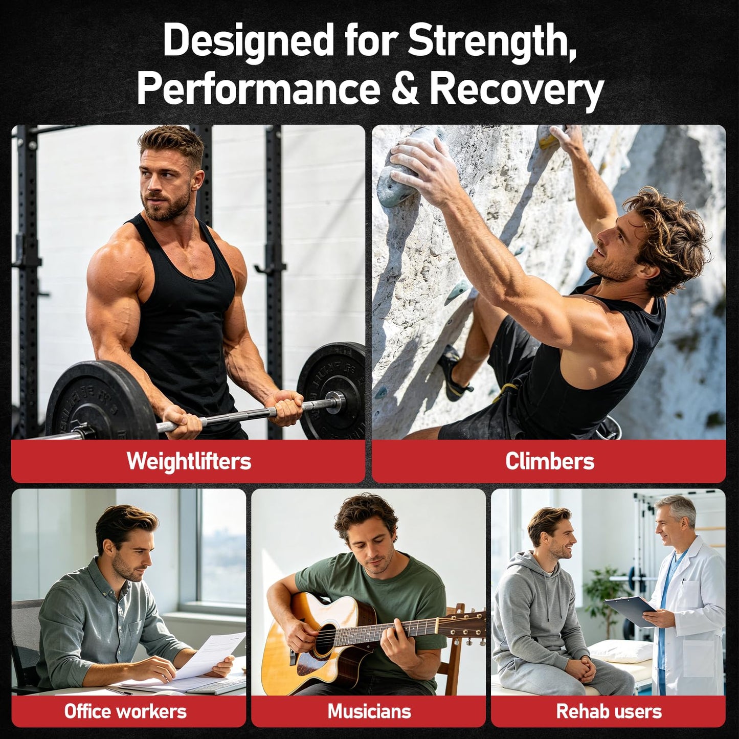 FitBeast Wrist Roller Forearm Strengthener & Forearm Exerciser Set with Adjustable Resistance Grip Strength Trainer & Loading Pin, Fits 1" & 2" Weight Plates for Grip, Wrist & Forearm Training