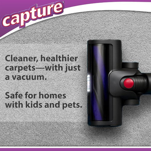 Capture Carpet Total Care Kit 400 - Home Couch and Upholstery, Car Rug, Dogs & Cats Pet Carpet Cleaner Solution - Strength Odor Eliminator, Stains Spot Remover, Non Liquid & No Harsh Chemical