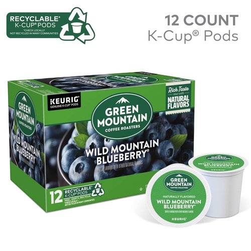 Green Mountain Coffee Roasters Wild Mountain Blueberry K-Cup Pods - Light Roast, 72 Count