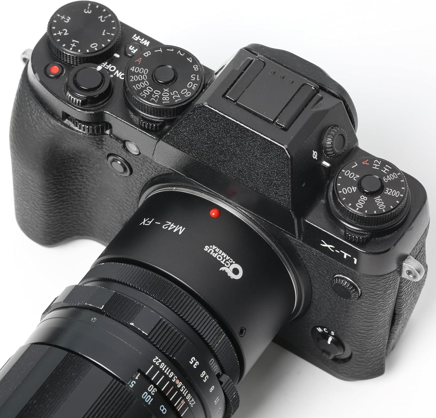 M42 (M42-FX) Octopus Camera Lens Adapter Using for Lens Compatible with Fuji X Mirrorless Camera
