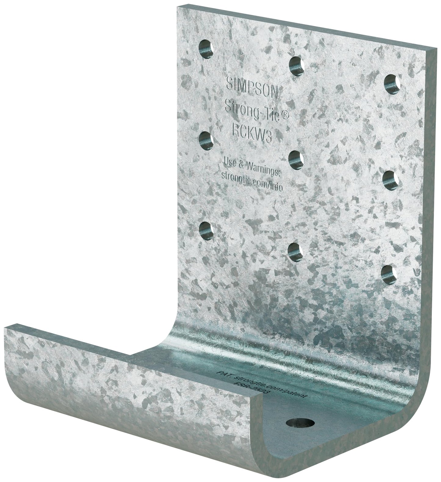 Simpson Strong-Tie RCKW3-R10 RCKW 3-in. Kneewall Connector Clip (Qty-10)