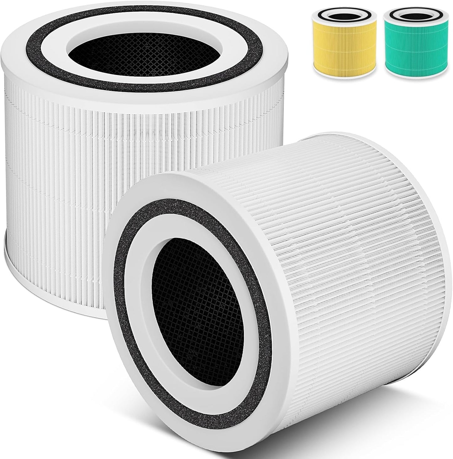 240 Air Filter Replacement - 2 Pack Activated Carbon Filters for 240 Air Purifier