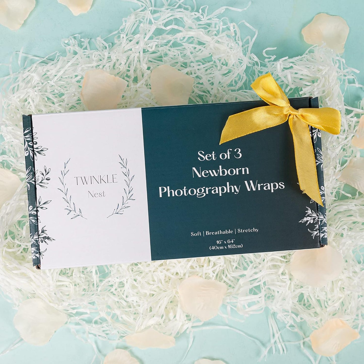 Set 3 Baby Wrap. of Newborn Photography Wraps. Baby Swaddle or Blanket for Newborn Photography Props. Waffle Knit