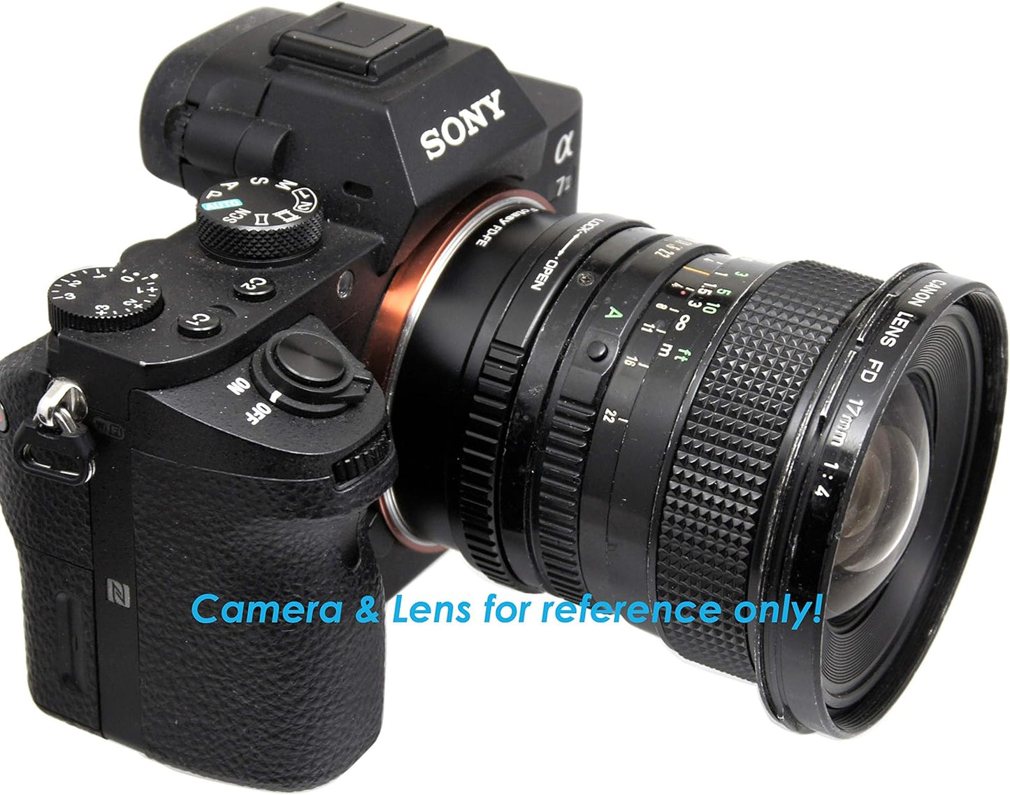 Fotasy a7 a7R a7s a9 a7c 1 a6600 a6500 a6400 a6300 a6100 a6000 a5100 a5000 a3500 ZV-E10 Cannon FD Lens to E Mount