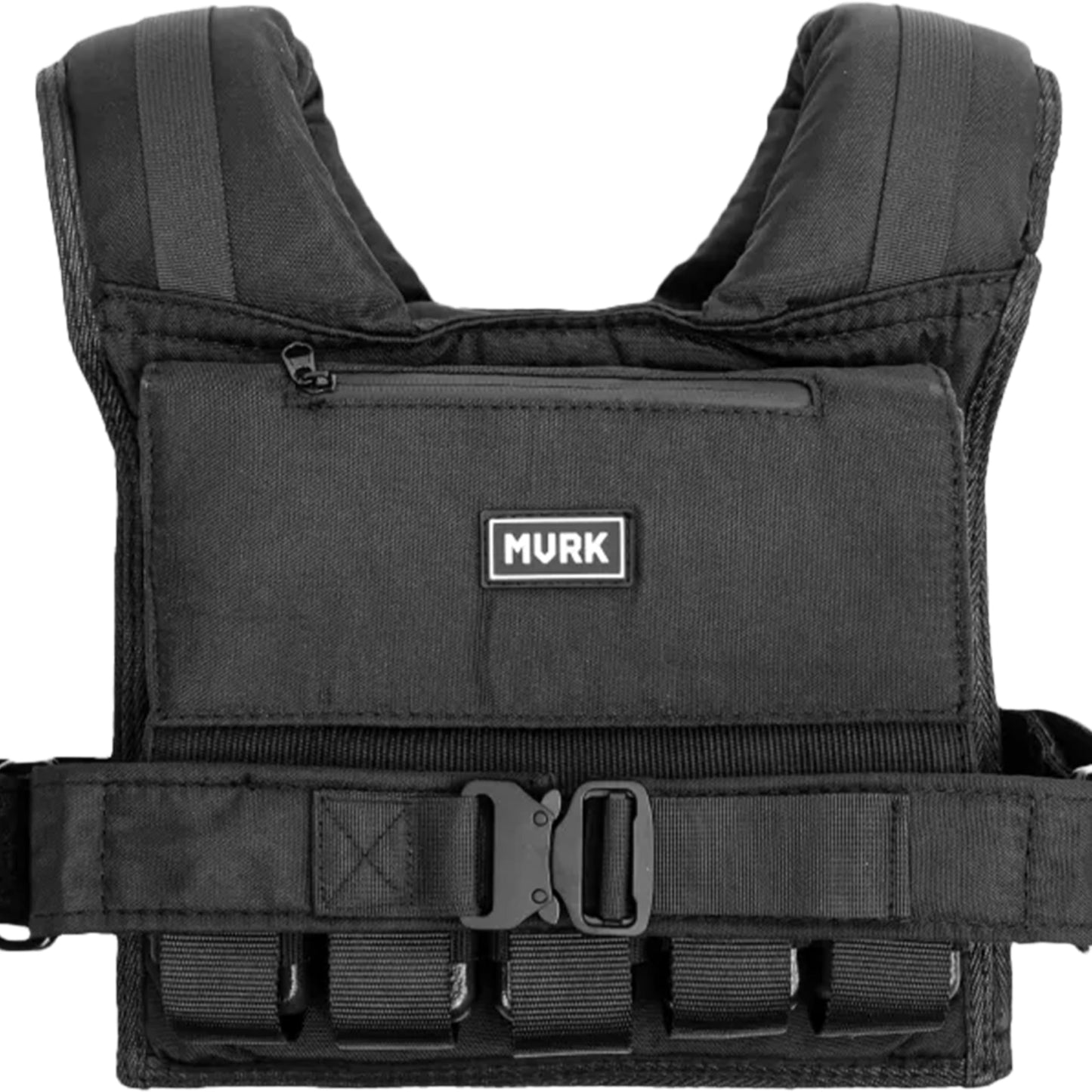 MVRK Weighted Vest Men 45lbs - Weighted Workout Vest With Removable Iron Weights, Heavy Duty Weighted Exercise Vest For Functional Training & Calisthenics - Weight Vest for Men and Women (45lbs)