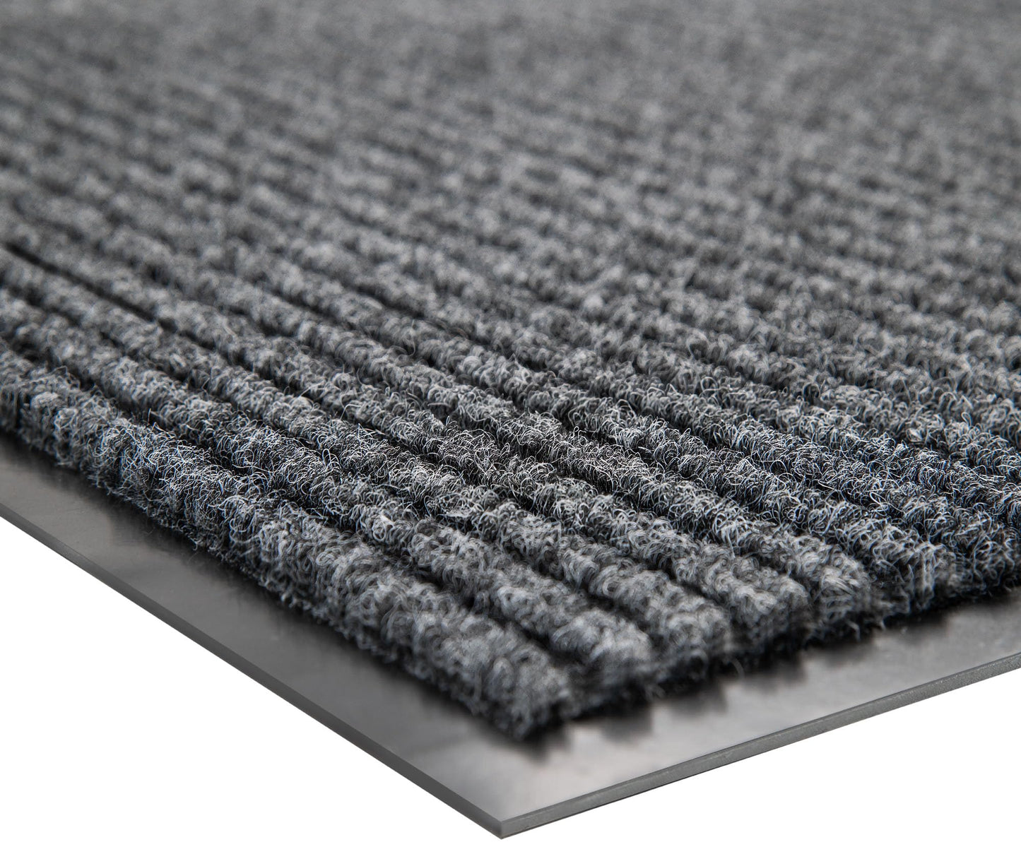 100pointONE Front Door Mat, Heavy Duty Indoor Outdoor Doormat for Entryway, 96" x 48" Low Profile Outdoor Mats for Home Entrance, Stain and Fade Resistant Welcome Mat for High Traffic Area, Dark Grey
