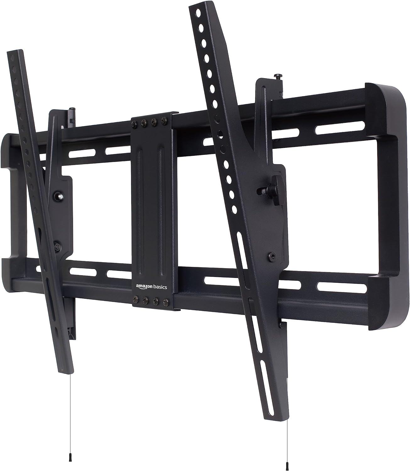 Amazon Basics 37" 86" Tilting TV Wall Mount with Horizontal Post Installation Leveling for to TVs, Wood Studs