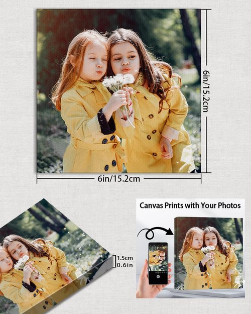 AbcCustomize Custom Canvas Prints - Transform Memories into Art | Personalized Wall Decor Gifts