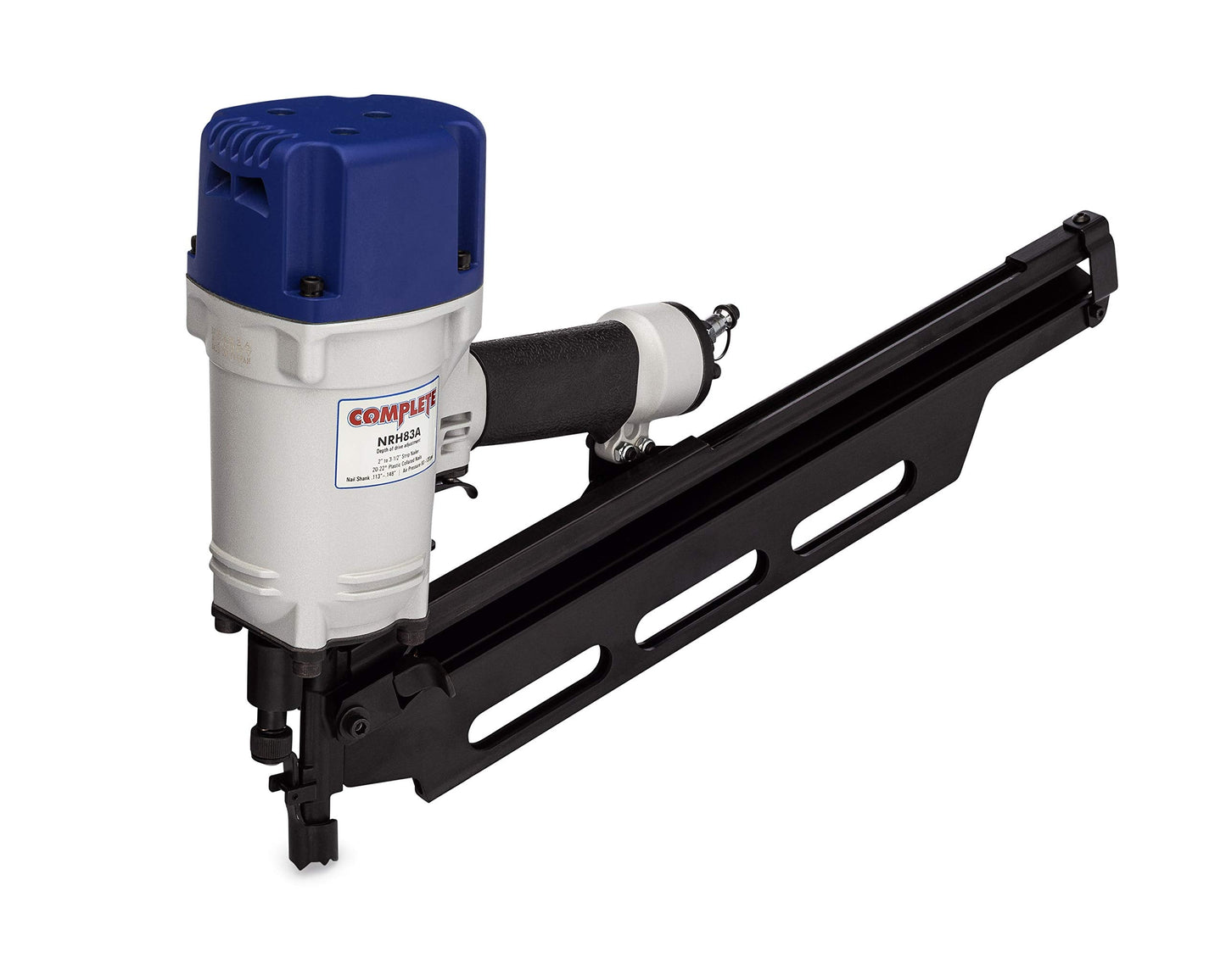 Complete NRH83A 21 Degree Framing Nailer 2" to 3-1/2" adjustable depth of drive SIM NR83A5 NR83A3 NR83A, suitable for Framing, Decking, Trusses and Sub-Floor