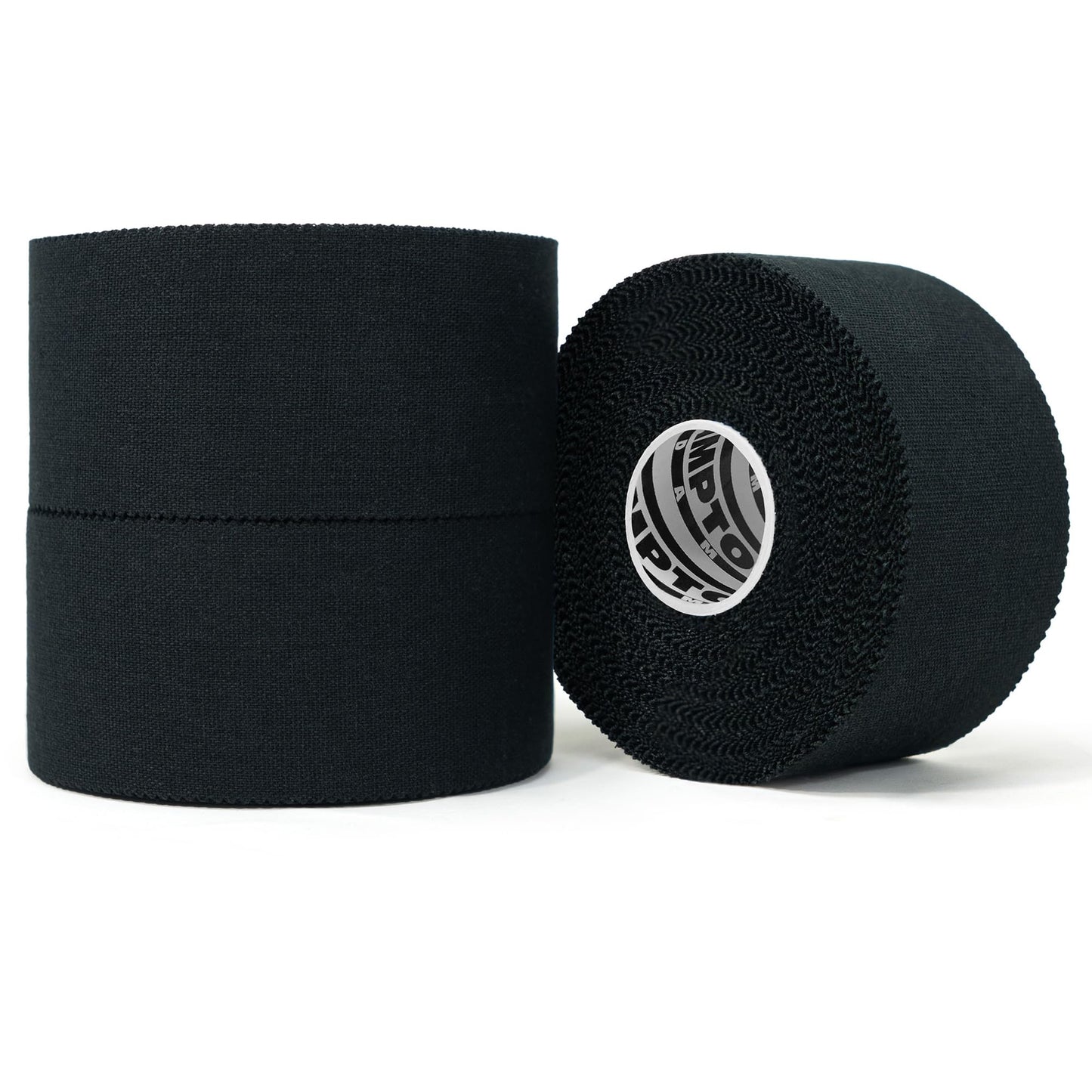 Hampton Adams | As Seen on Shark Tank | Original Athletic Sports Tape (3-Pack) | 45ft Rolls | Very Strong Easy Tear NO Sticky Residue | Best Tape for Athlete & Trainers | Fingers Ankles (Black)