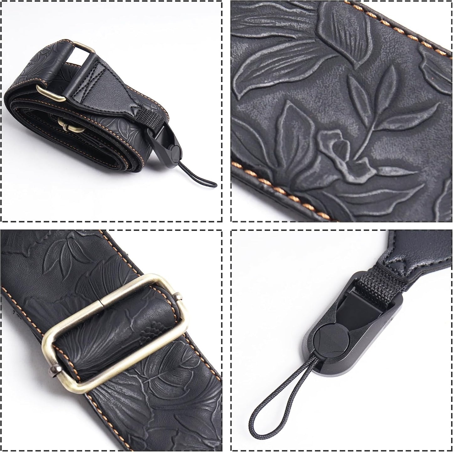Vintage Adjustable Neck & Shoulder Camera Strap - QIELIZI Lifestyle