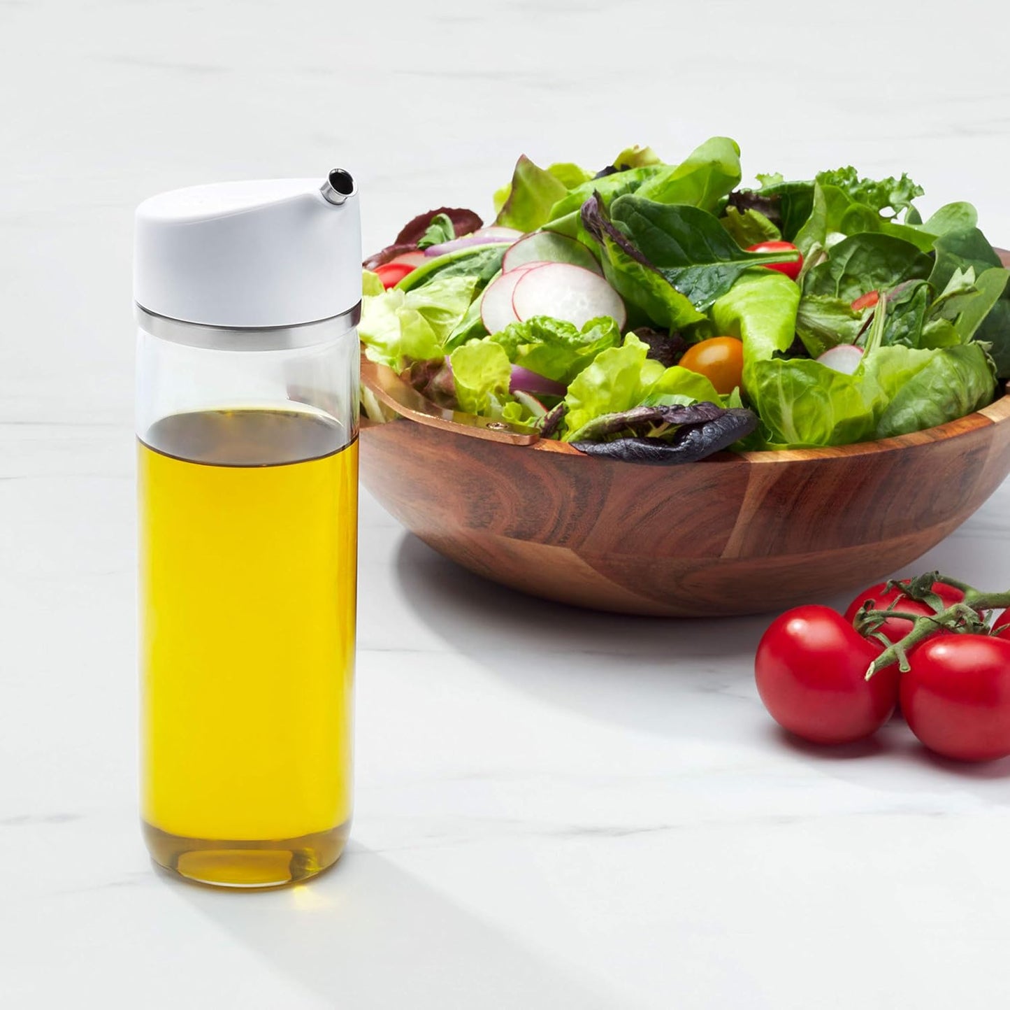 OXO Good Grips 12 Oz Precision Pour Glass Oil Dispenser - Effortless Control & Mess-Free Pouring
