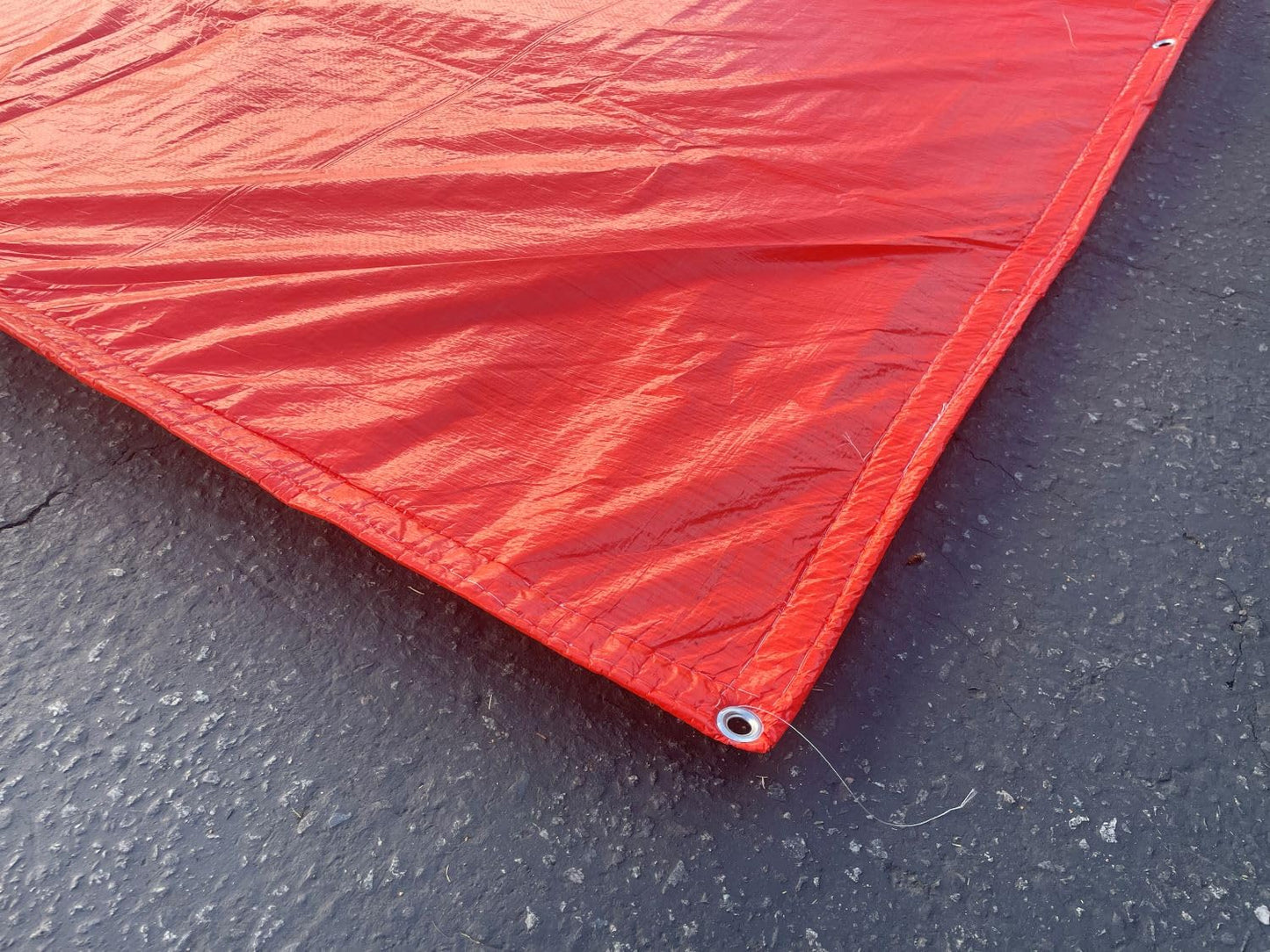 Sandbaggy Concrete Blankets Insulated 6 ft x25 ft with Grommets (max R-Value 3.35) - Waterproof, UV Resistant - Concrete Curing Tarp, Cement (2, 6 ft x 25 ft)