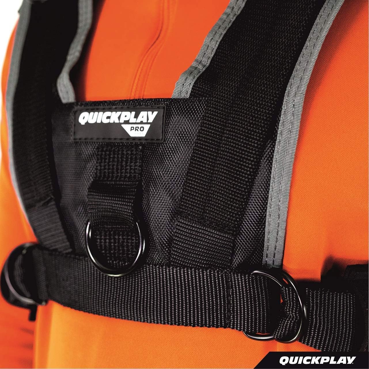 QUICKPLAY PRO Pulling Harness for Sled Resistance Training | Fitness Training Harness for Agility, Power & Endurance