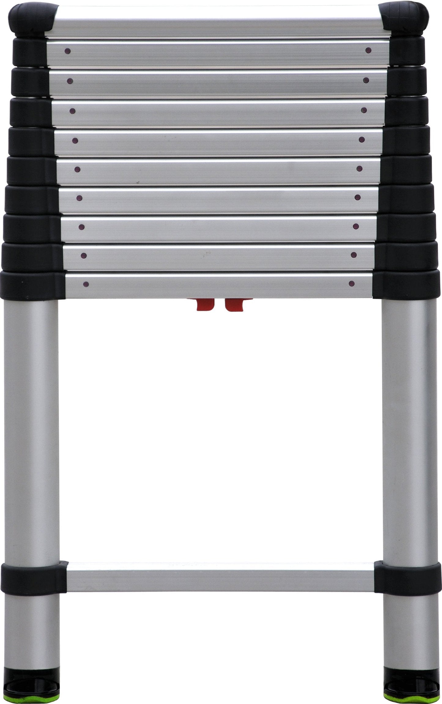 Telesteps 1400E Telescoping Extension Ladder – 10.5 ft Height, 14 ft Reach | Type 1 250 lb Rated | Lightweight Aluminum Ladder with One-Touch Retraction & Pivoting Feet