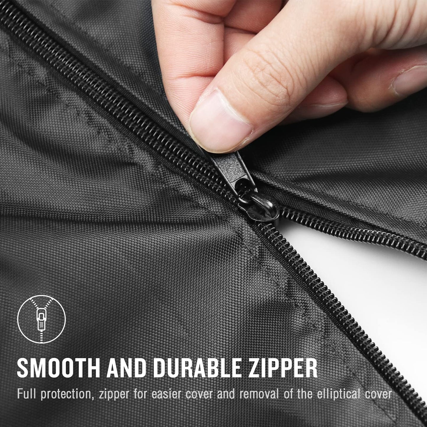 Kingling Elliptical Cover, Elliptical Exercise Machine Cover for 430/470/V-950X Elliptical Trainer Waterproof & Dustproof Protective Covers - 71''L x 29''W x 65'' H