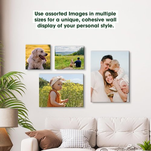 BuildASign Custom Canvas Prints - Personalized Photo Wall Art for Home Decor | Ready to Hang (12" L x 12" W x 1.5" D)