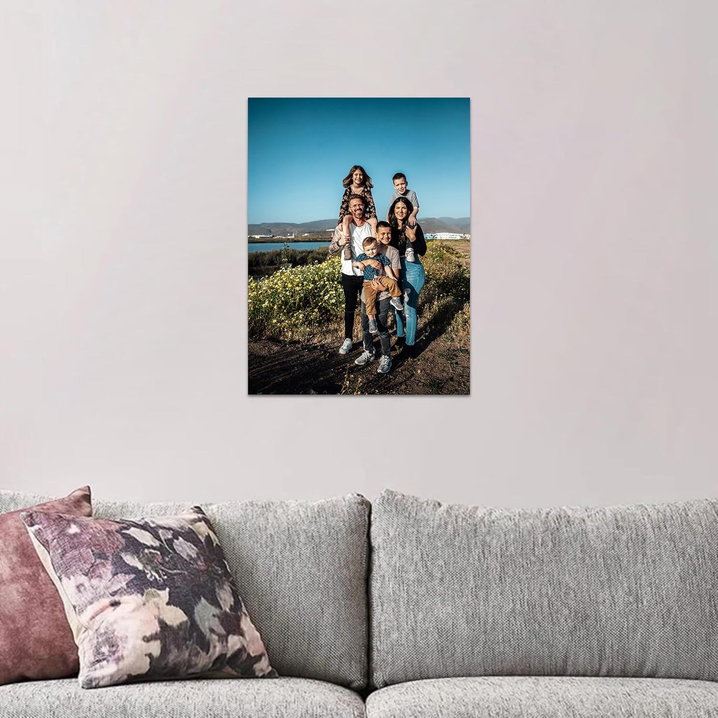 Skiennix Custom Poster Print - Personalized Photo Uploads | 12" x 16" Unframed Design