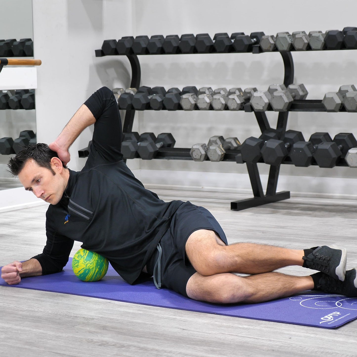OPTP Posture Ball - Foam Roller Balls for Massage, Physical Therapy, Exercise and Fitness — Mobility Ball to Release Muscle Tension and Improve Alignment (6-Inch)