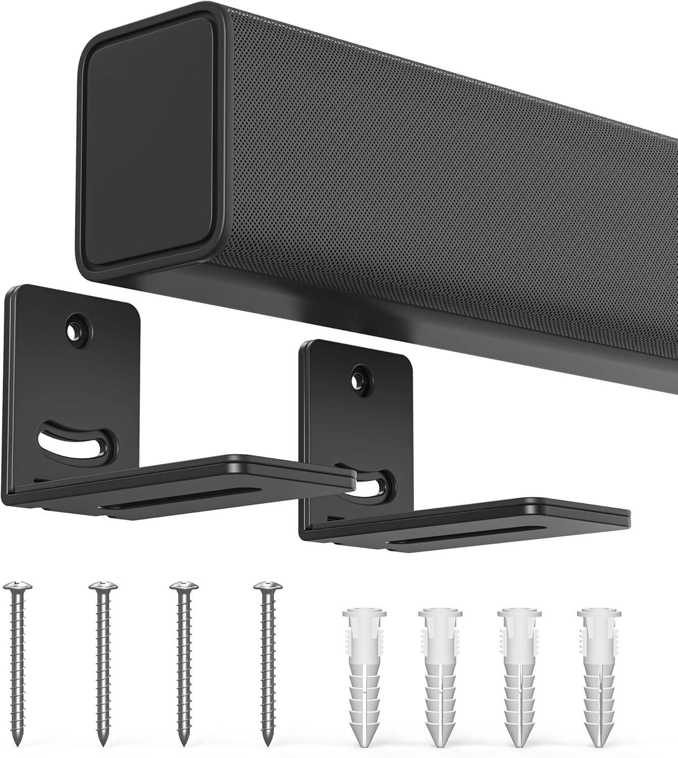 USX MOUNT 1 Soundbar Mount for Samsung, Sony, LG, Vizio, Bose, Onn & More Sound Bar Mounts-Universal Soundbar Mounting