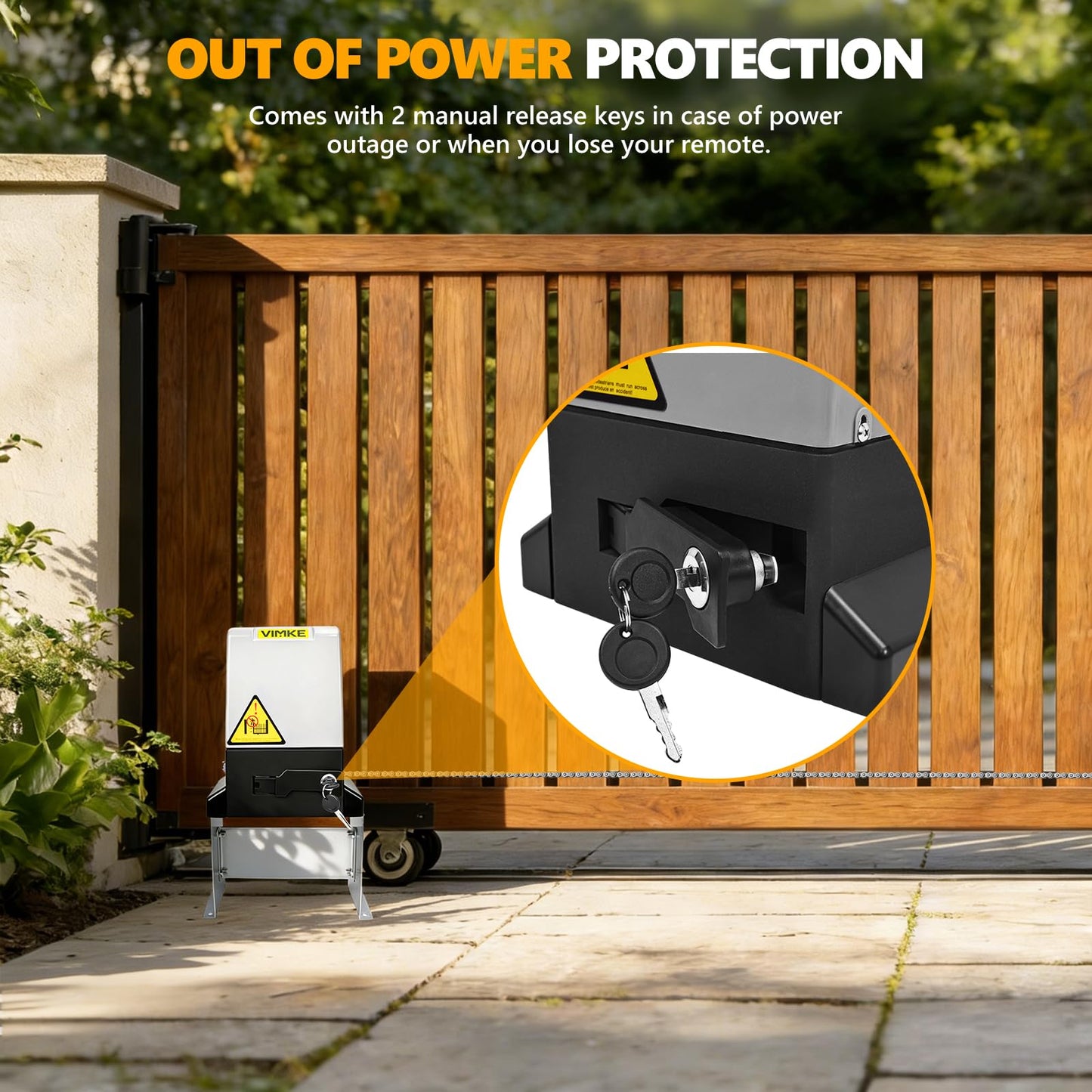 3300lb Automatic Sliding Gate Opener APP Control with 4 Remotes,550W Electric Sliding Gate Opener Automatic Motor Remote Kit with Wireless Keyboard for Sliding Gate Opener Up to40ft