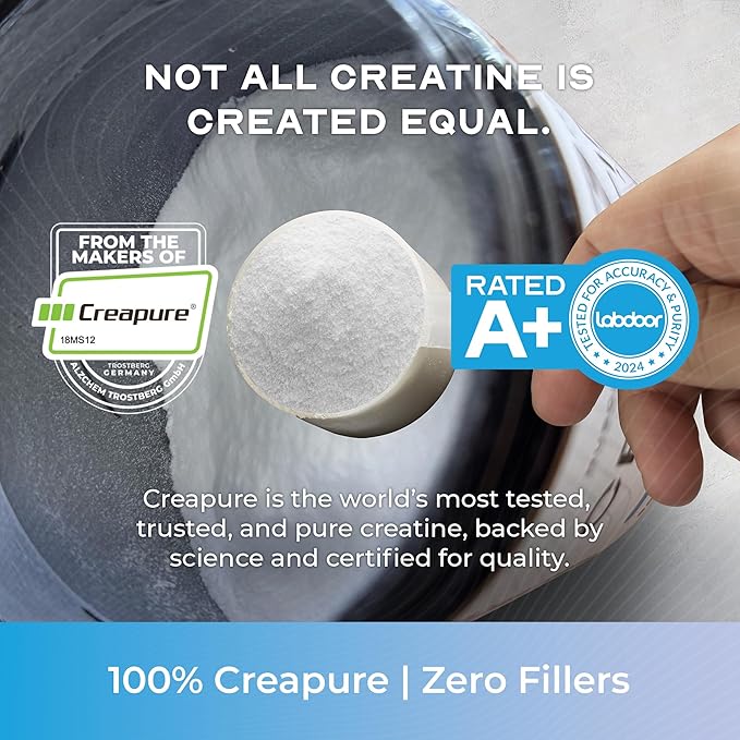 Muscle Feast Creapure Creatine Monohydrate Powder, Vegan Keto Friendly Gluten-Free, Mass Gainer, Muscle Recovery Supplement and Trusted Creatine for Muscle Growth, Creatine Powder, Unflavored, 2lb