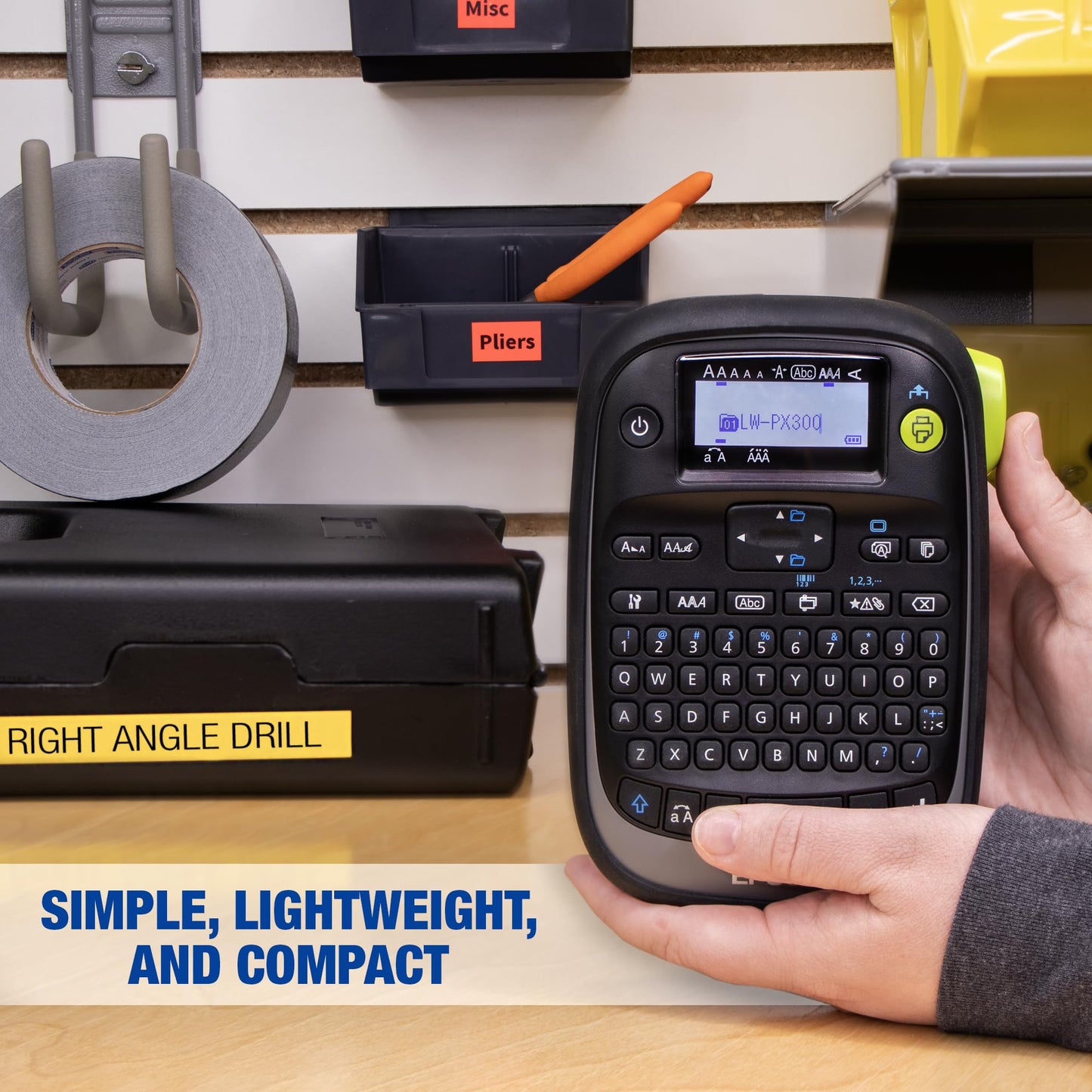 LABELWORKS Epson Printer Flexibility Bundle - LW-PX800 Industrial Wireless Label Maker and LW-PX300 Industrial Label Maker
