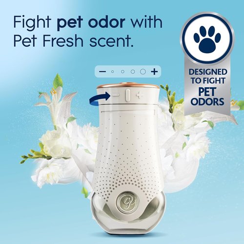 Glade PlugIns Refills Air Freshener - Pet Fresh Scent with Essential Oils | 0.67 Fl Oz, 5 Count