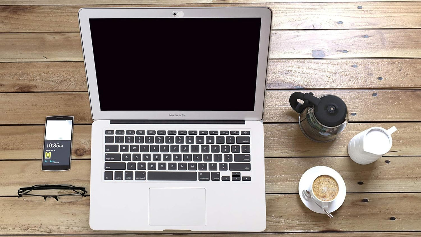 CloudValley 0.023 Inch 8/7/6 Ultra-Thin[2 Packs] Webcam Cover Slide, White, Web Camera Cover for MacBook Pro, MacBook