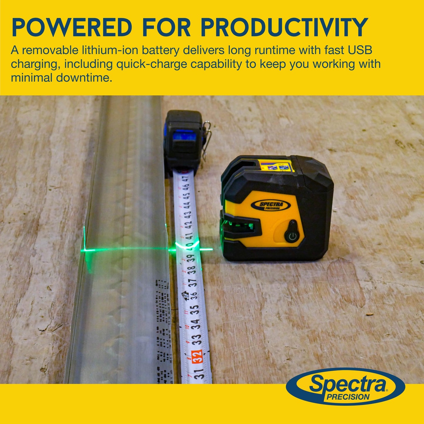 LT180G (GREEN CROSSLINE & 4 -POINT LASER, BRACKET, TARGET, CASE, CHARGER, LITHIUM BATTERY)