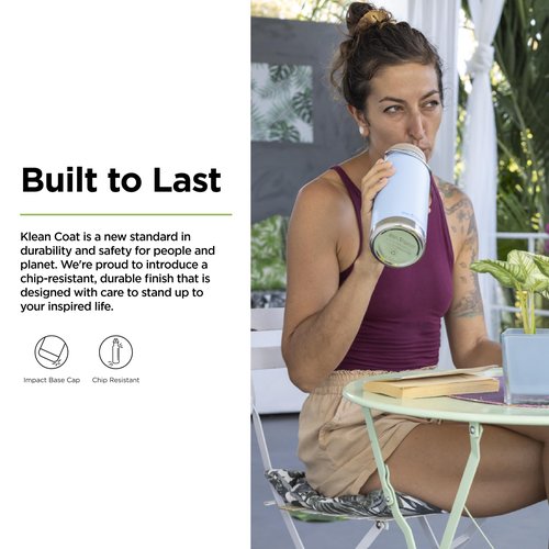 Klean Kanteen 32oz TKWide Insulated Water Bottle with Twist Cap - Clear Sky