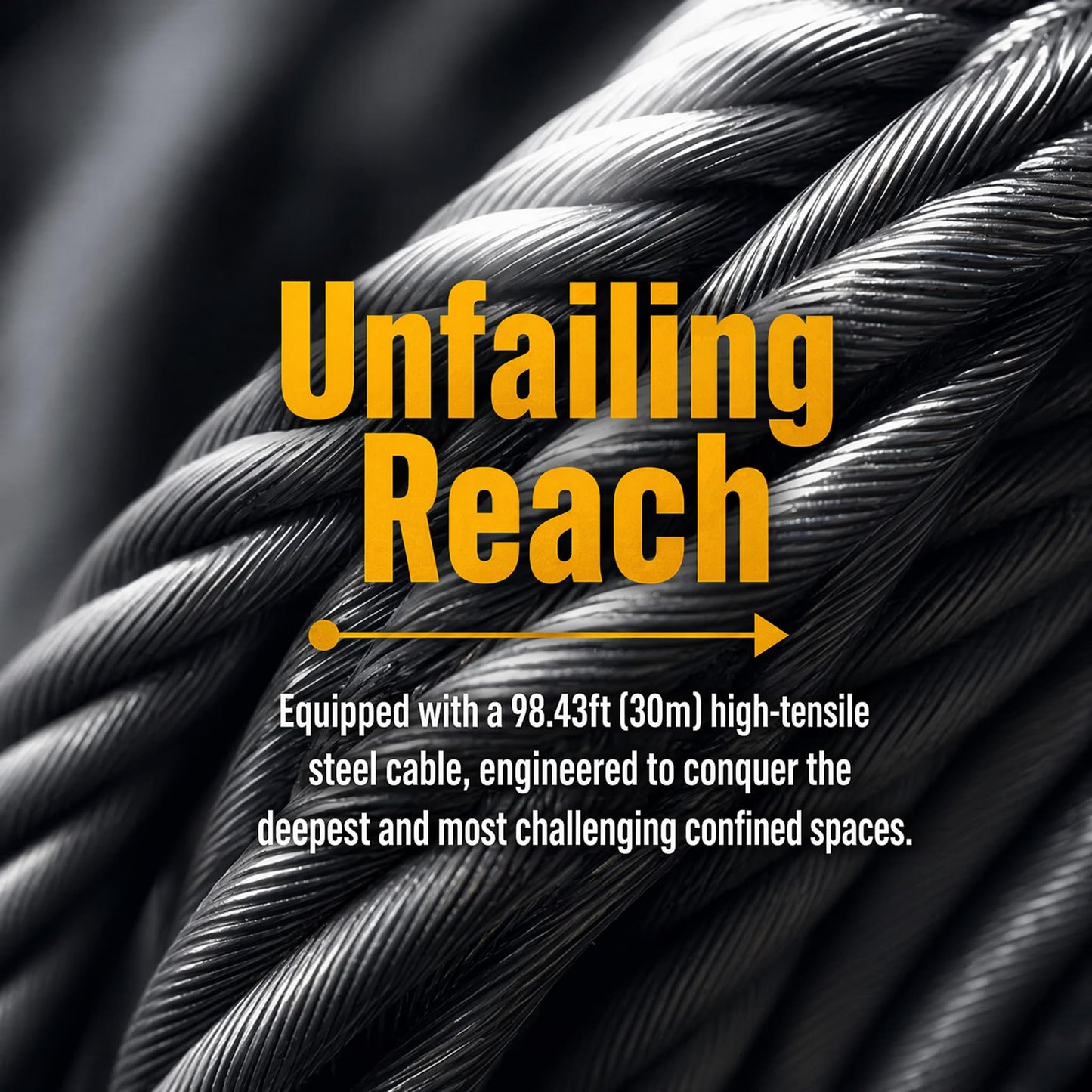Confined Space Tripod 1800lbs Rescue Tripod Kit with 98.43ft Steel Wire Rope Fall Protection Equipment Aluminium Alloy Adjustable Height 4.40-7.1FT Lifting Winch Safety Equipment