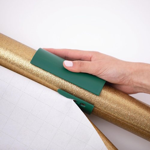 Little ELF Wrapping Paper Cutter - 2-Pack Holiday Gift Wrap Holder | Made in USA | Green