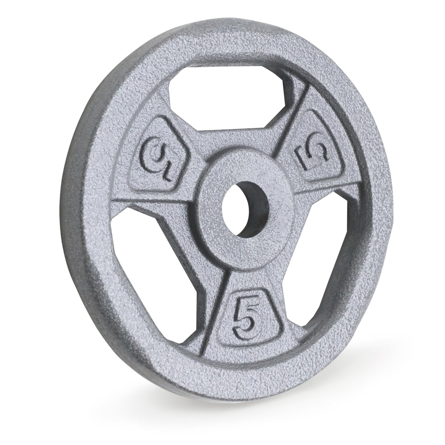 Marcy Cast Iron 5lb 1" Standard Grip Plate - B5G-5505