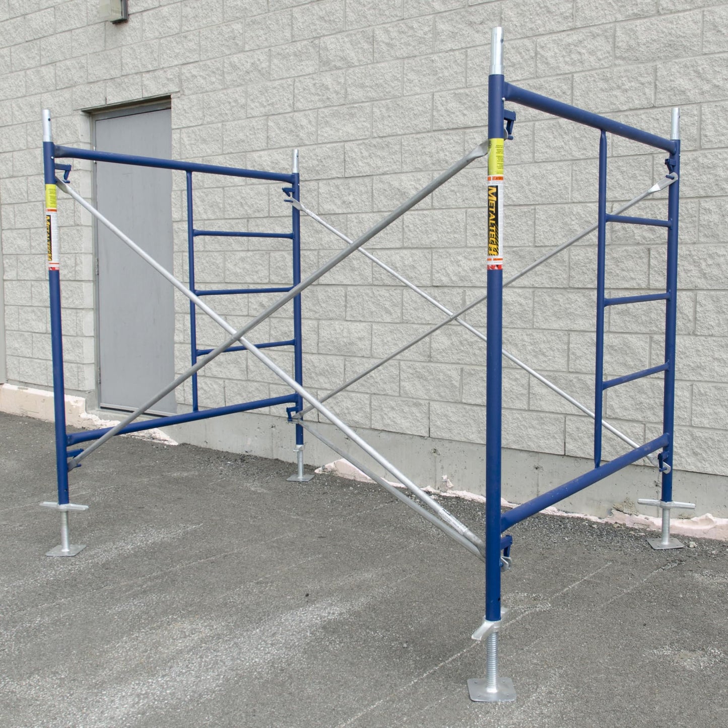 Metaltech Saferstack 4ft. x 7ft. Scaffold Cross Brace - 8-Pk. M-MC4884K8