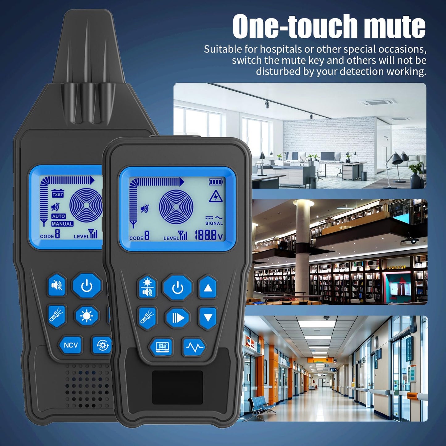 Underground Cable Tester & Circuit Breaker Finder – Professional Anti-Interference Wire Tracer for Buried Cable Locating & Broken Wire Detection