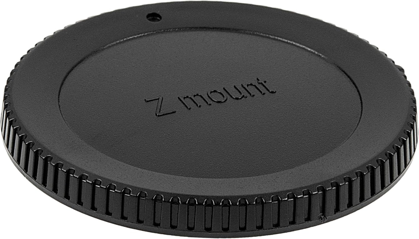 Fotodiox Pro Replacement Body Cap - Compatible with Nikon Z-Mount Mirrorless Cameras and Adapters