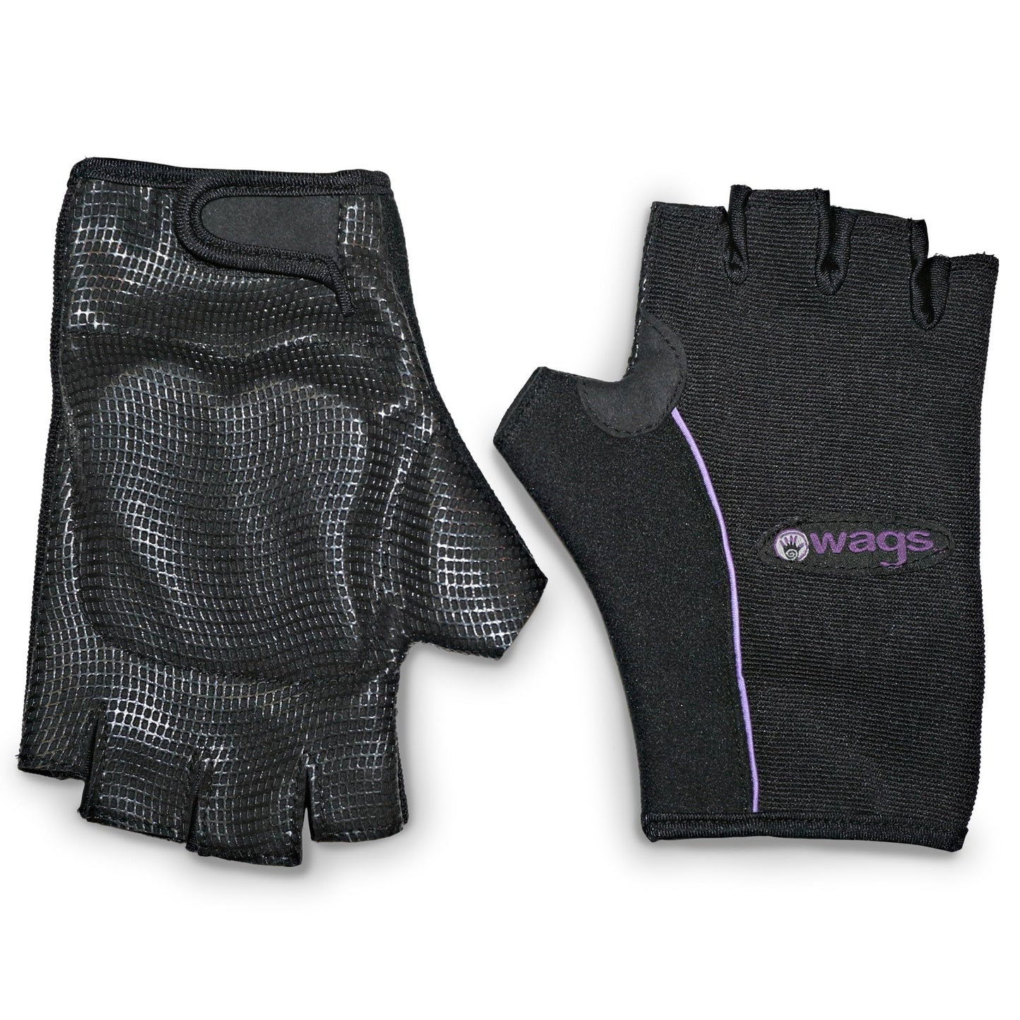 Wags Pro Wrist Assured Gloves Fitness Gloves for Women & Men, Workout Gloves, Workout Gloves with Patented Ergonomic Gel Pad, Wrist Support Gloves, Weight Lifting Gloves, Medium, Black