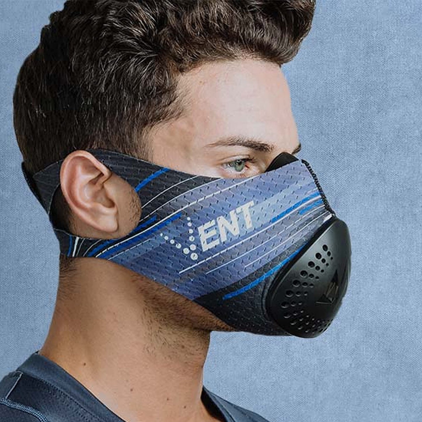 TRAININGMASK Premium Full Face Medical Grade Material & Organic Feltration® Air Filters, Dust & Particulate Respirator | 3-Year Manufacturer Warranty | Reusable Protection Mask | Ultimate Safety