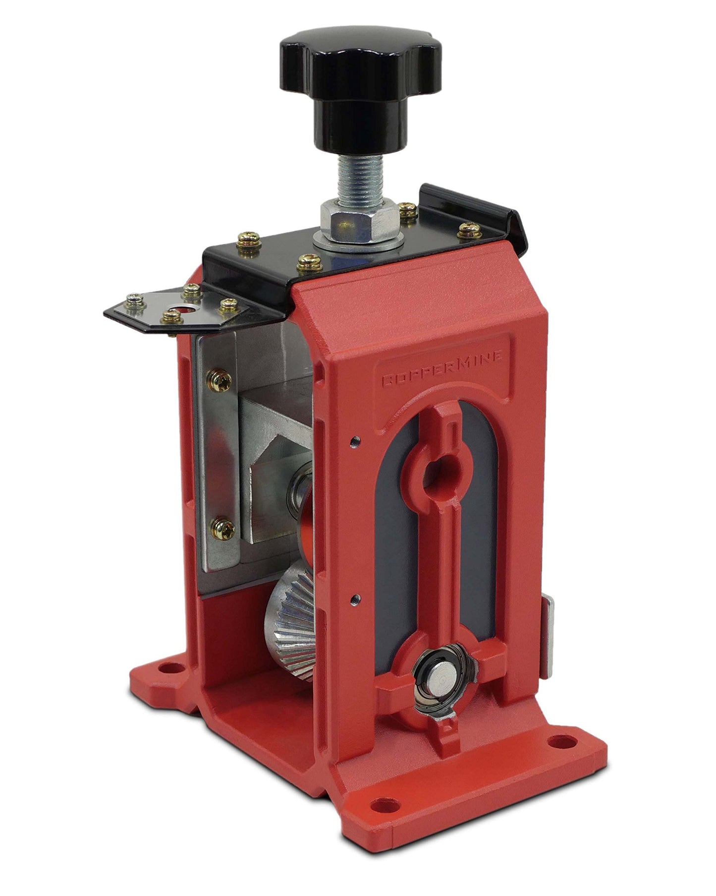CopperMine Copper Wire Stripper Hand Crank Copper Wire Stripping Machine and Cable Wire Stripper for Wires 18 AWG to 1250 kcm