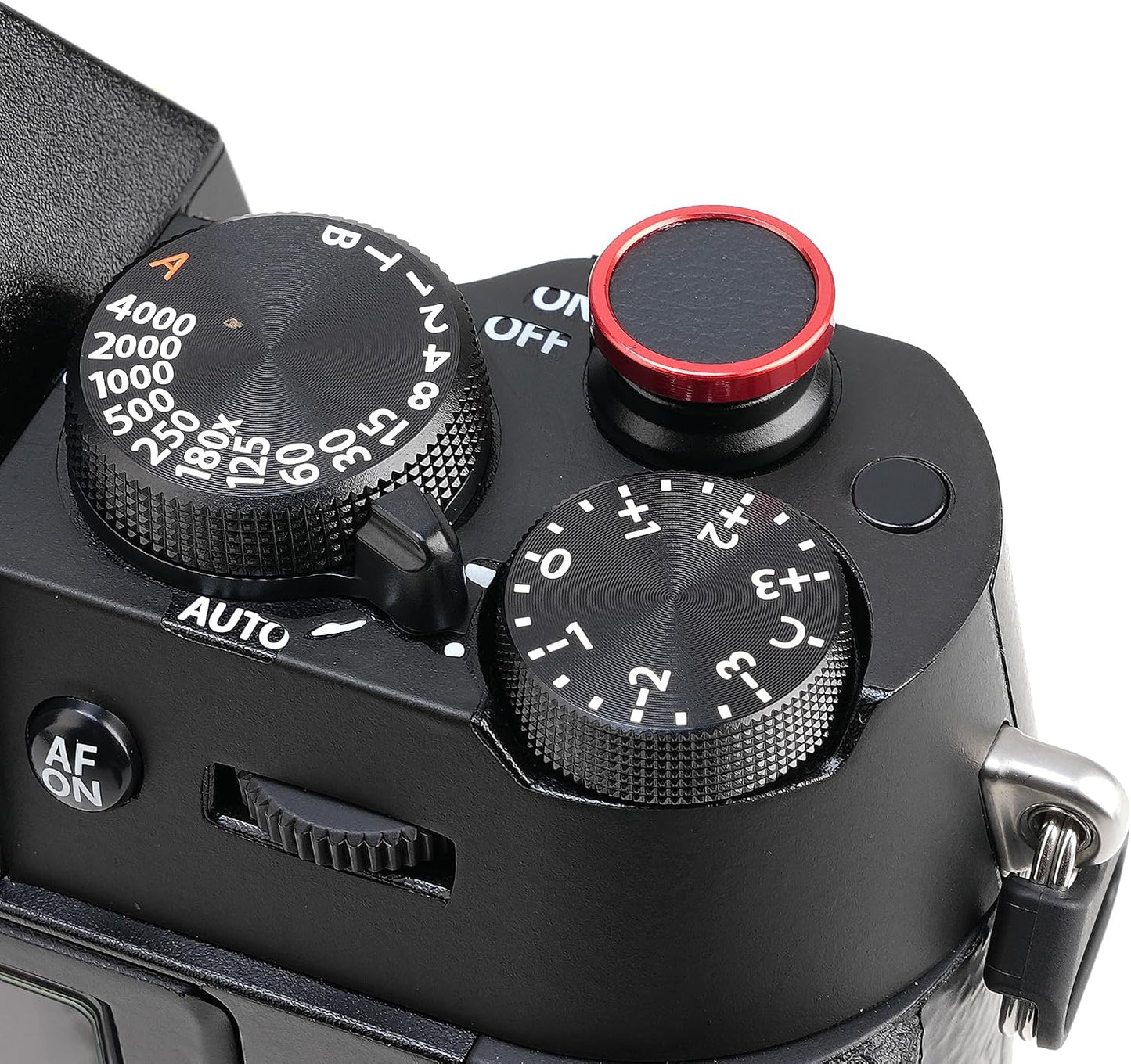 FocusFoto 2-Pack X-M5 X-T50 X100VI X-T5 X-T4 X-T3 X-T30 X-E3, M10 M9 M8 M7 Camera Shutter Button PU Leather Soft