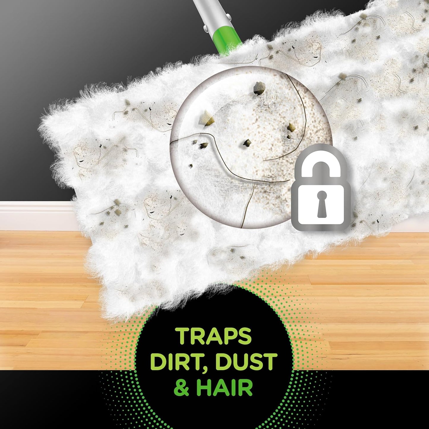 Swiffer Sweep + Mop Dry Pads Refill - Heavy Duty Multi-Surface Floor Cleaner Wipes | 40 Count