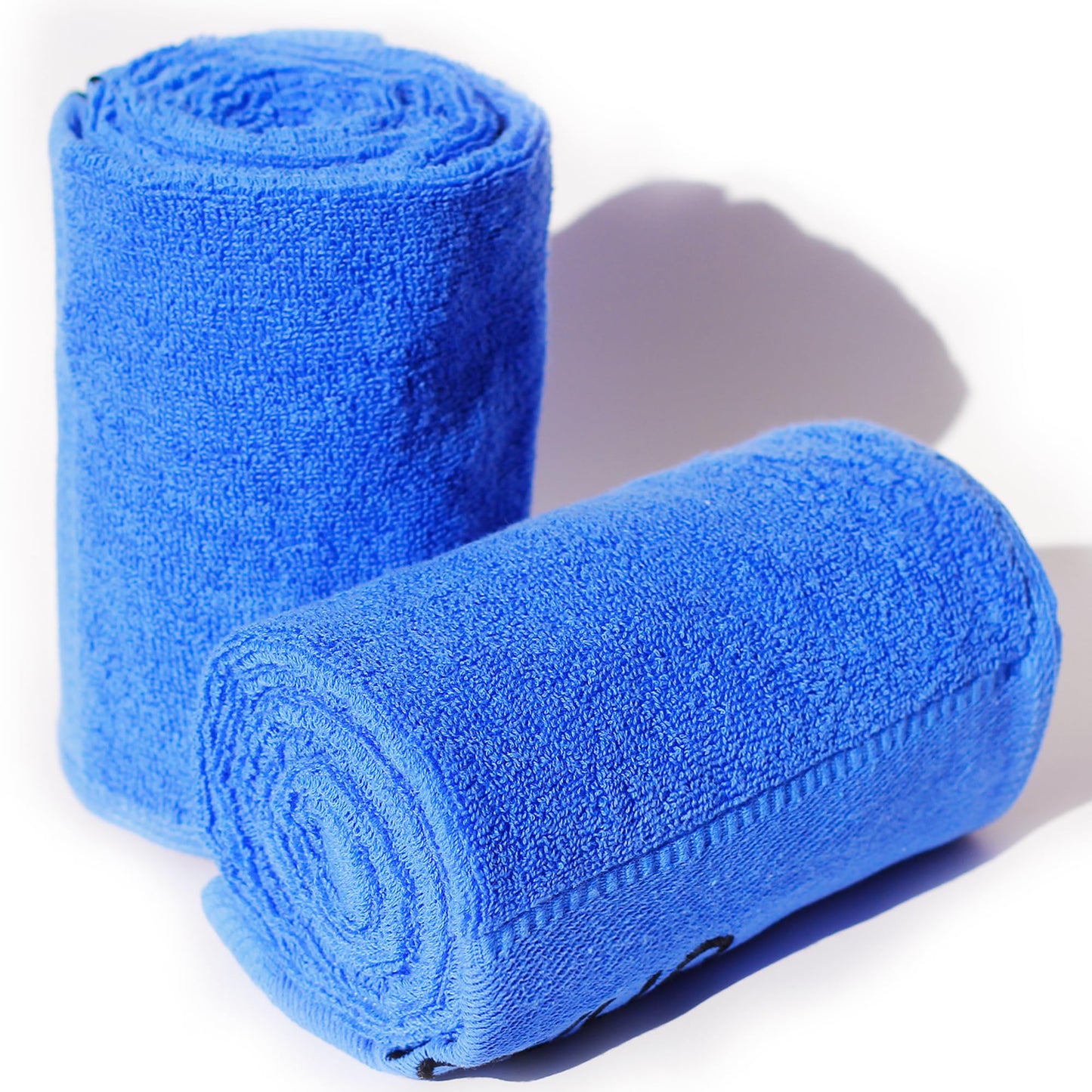 TOPIOUUA Unisex Sports Towels (Set of 2) Upgraded Version-Ultra-Soft Premium Quality100% Cotton Sweat-Absorbing Towels Ideal for Workouts, Workout Towels，Gym Towels Sessions, & Hiking Trips!
