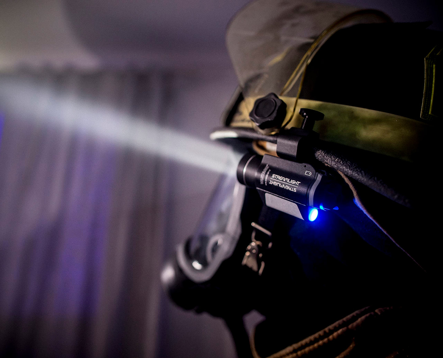 Streamlight 69140 Vantage 140-Lumen Hands-Free Helmet Light with Rear Safety LED, Black