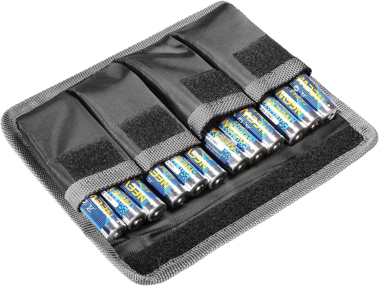 LP-E6/ LP-E8/ LP-E10/ LP-E12/ EN-EL14/ EN-EL15/ FW50/ F550, D800, 5DMKIII, A77 Neewer DSLR Battery Case/Holder for AA
