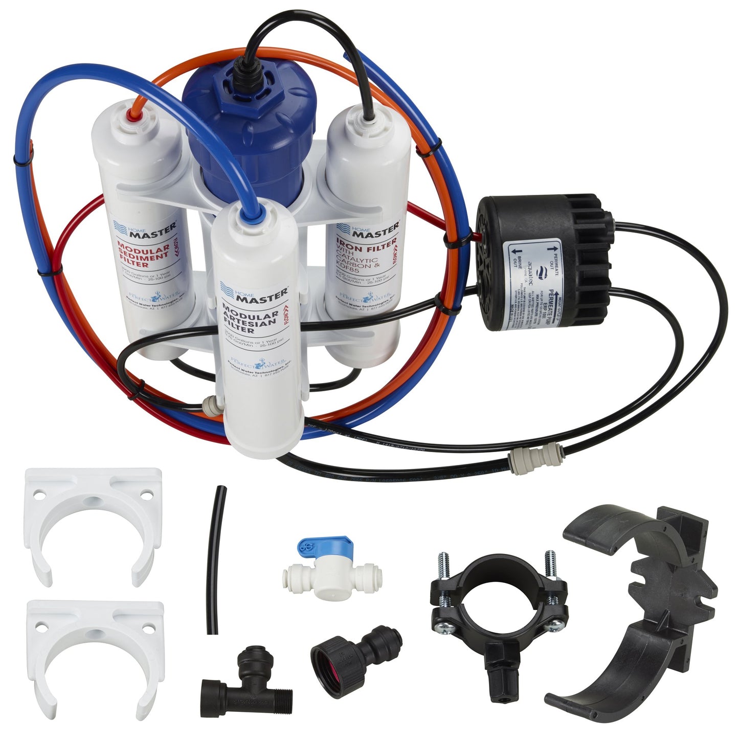 Home Master HydroGardener TMA-HG-Pro Pro Advanced Remineralizing Garden and Hydroponic Reverse Osmosis Water Filtration System, White