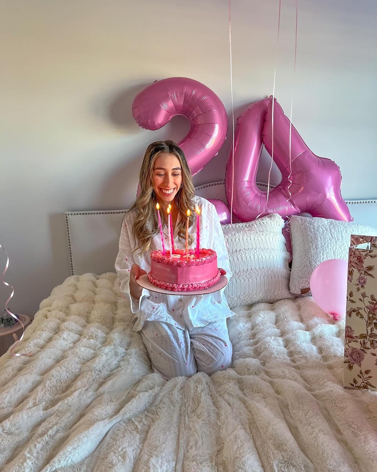 Pink Number Balloon - 40 Inch 0 Balloon for Birthday Decorations | Perfect Party Supplies for Women