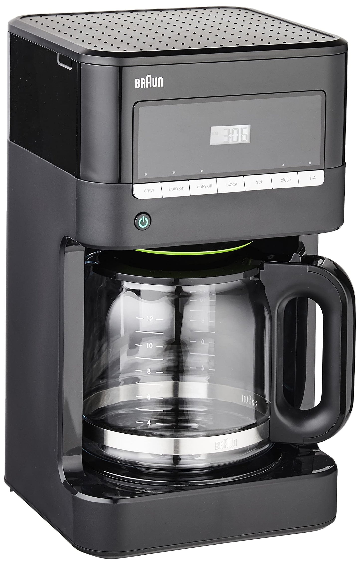 Braun Brew Sense 12-Cup Drip Coffee Maker (KF7000BK) Bundle