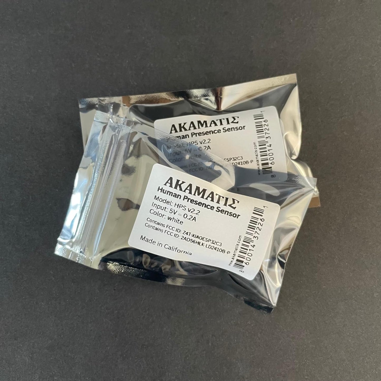 AKAMATI v2.2 mmWave C3, LD2410B) 1 Pack S Human Presence Sensor for Home Assistant, Radar Smart Motion Sensor